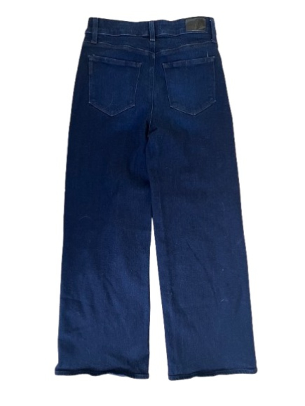 PAIGE Anessa 31" Wide-Leg Jeans in Duke of Yo Dark Wash. Size 29 - Picture 5 of 9